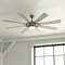 Vaxcel Indoor Outdoor Ceiling Fan, DC Motor Burlington 68-in Large Slate Gray LED F0113 - alternate 2